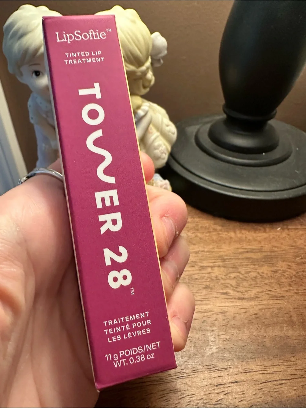 Tower 28 LipSoftie Tinted Lip Treatment - Pink Packaging Confetti. Cake BNIB